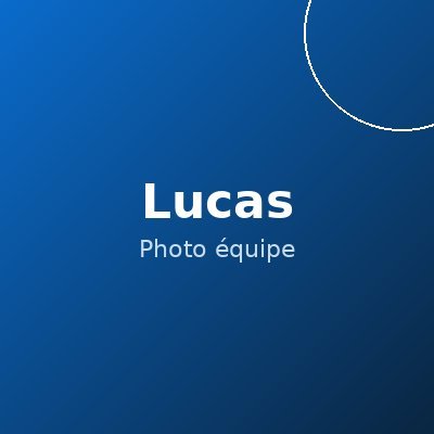Lucas, technicien