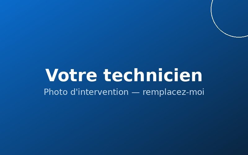 Technicien débouchage en intervention